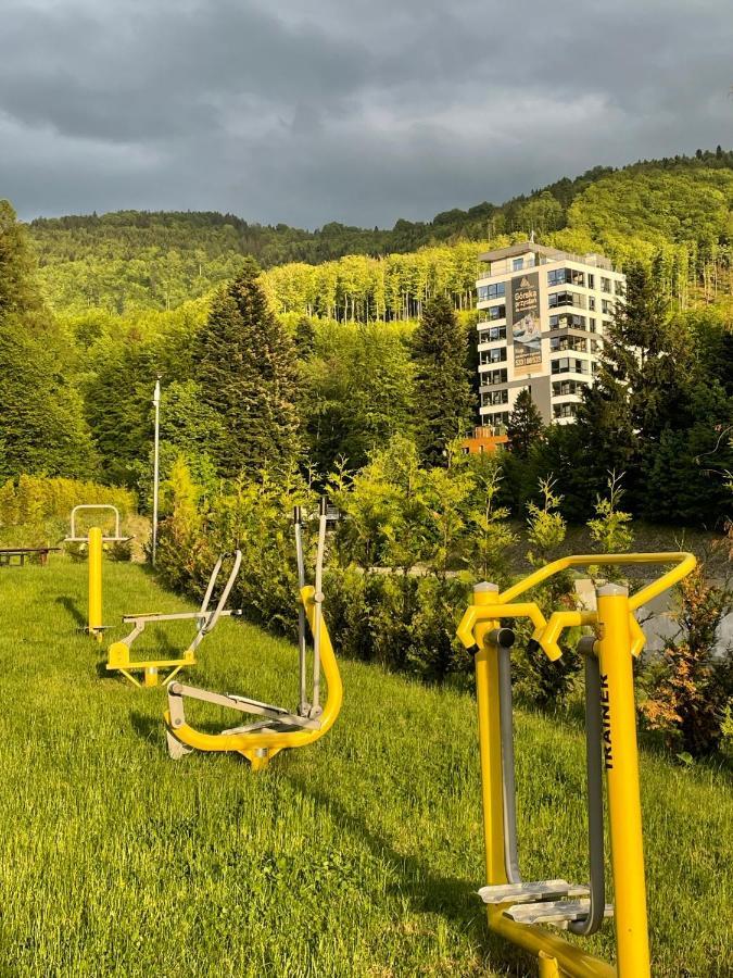 Apartament Kurort Kozubnik - Taras nad Potokiem Porąbka Eksteriør billede