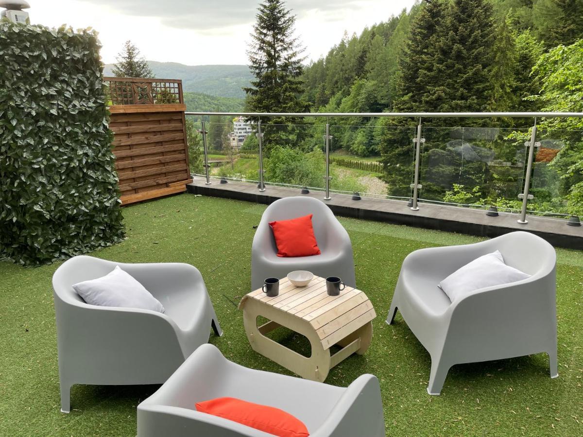 Apartament Kurort Kozubnik - Taras nad Potokiem Porąbka Eksteriør billede